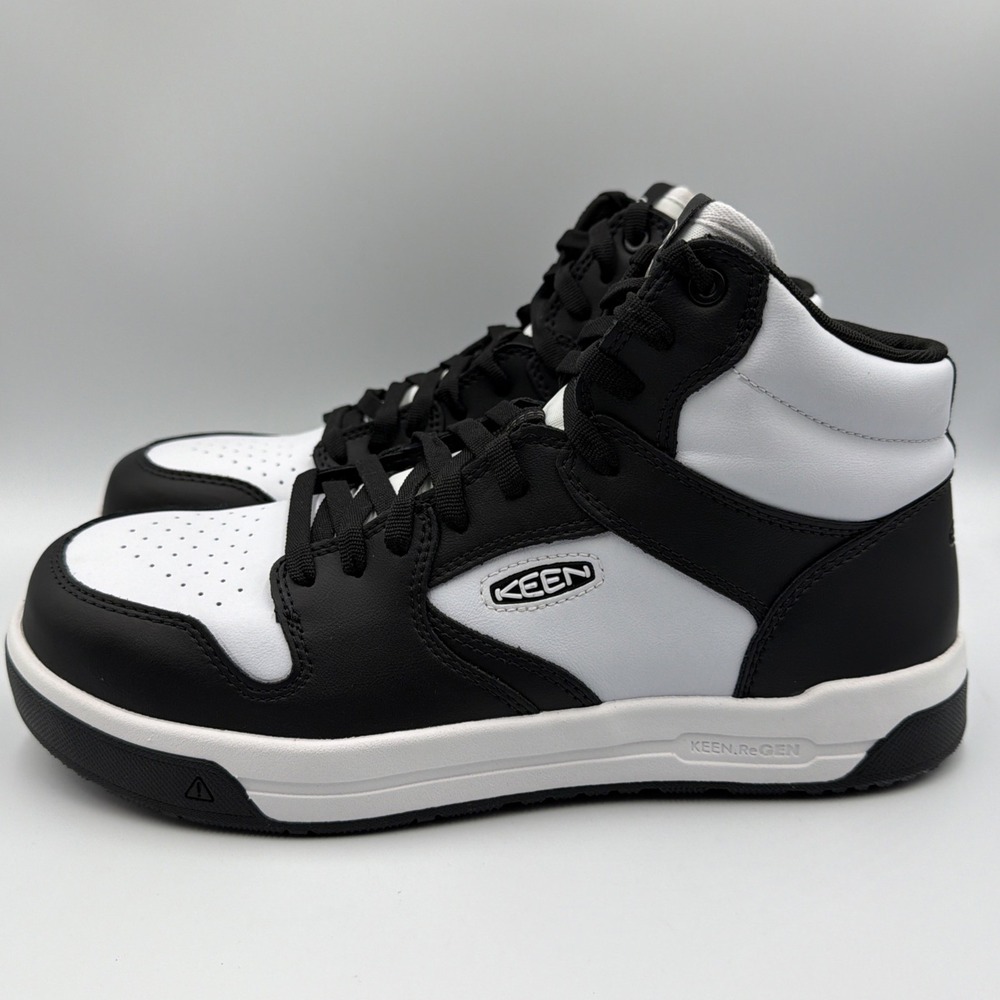 KEEN Utility Overton Mid Height Composite Toe Durable Work Sneakers - Men's 11 - Picture 5 of 16